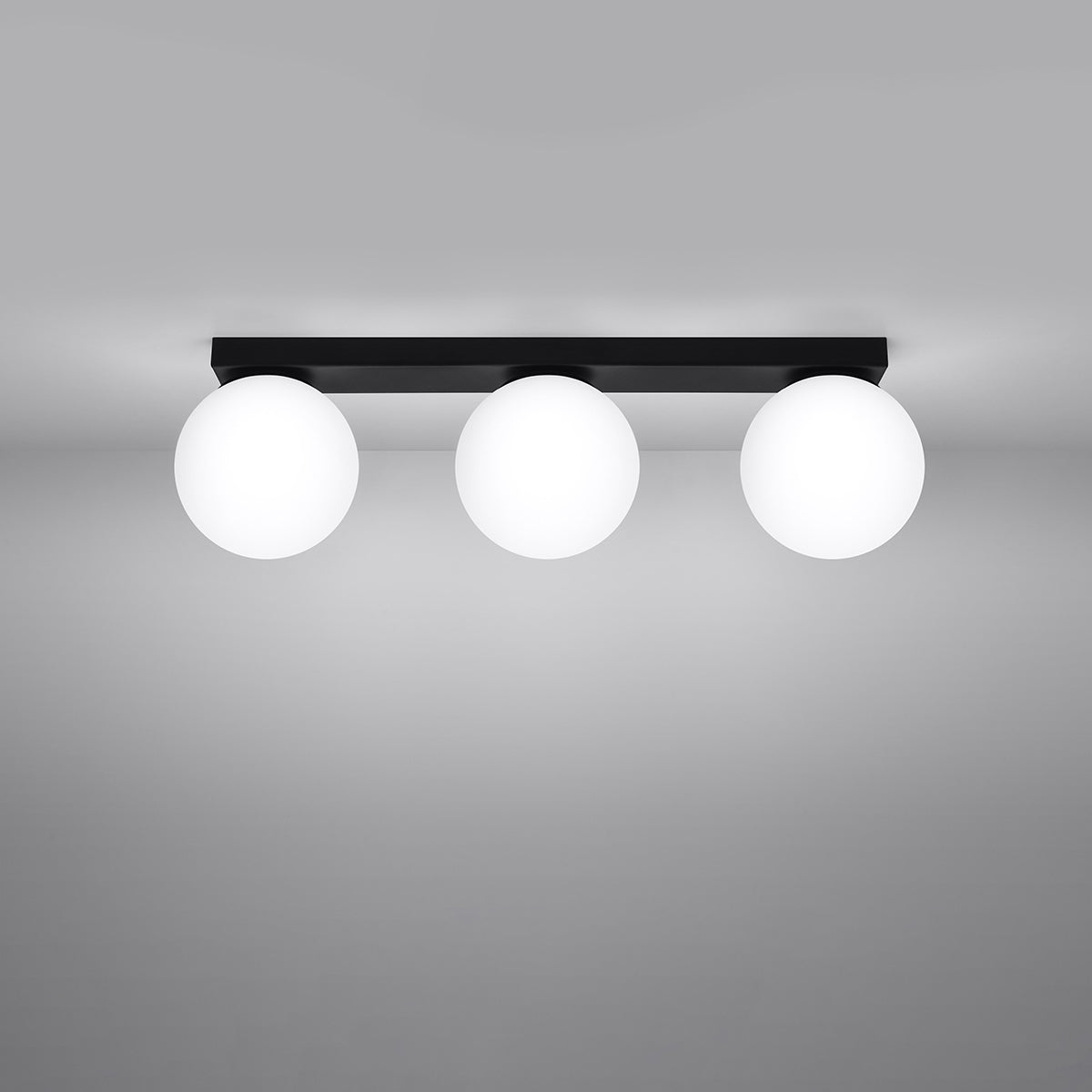 Lampada da soffitto YOLI 3 nero