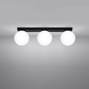 Lampada da soffitto YOLI 3 nero