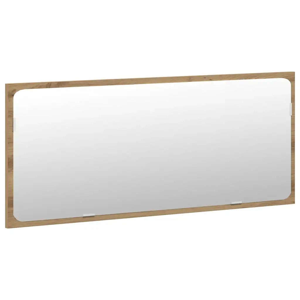 vidaXL Set Mobili da Bagno 3 pz Rovere Artigianale Legno Multistrato