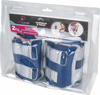 SET DI 2 PESI CAVIGLIA E POLSO DA 2 KG
