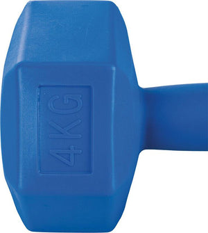 MANUBRIO IN PVC CON SABBIA 4 KG FITLOVER COLOR BLU