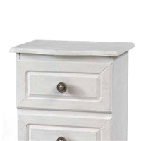 PERLA CASSETTIERA A 6 CASSETTI 29 X 23 X 95 CM COLORE BIANCO