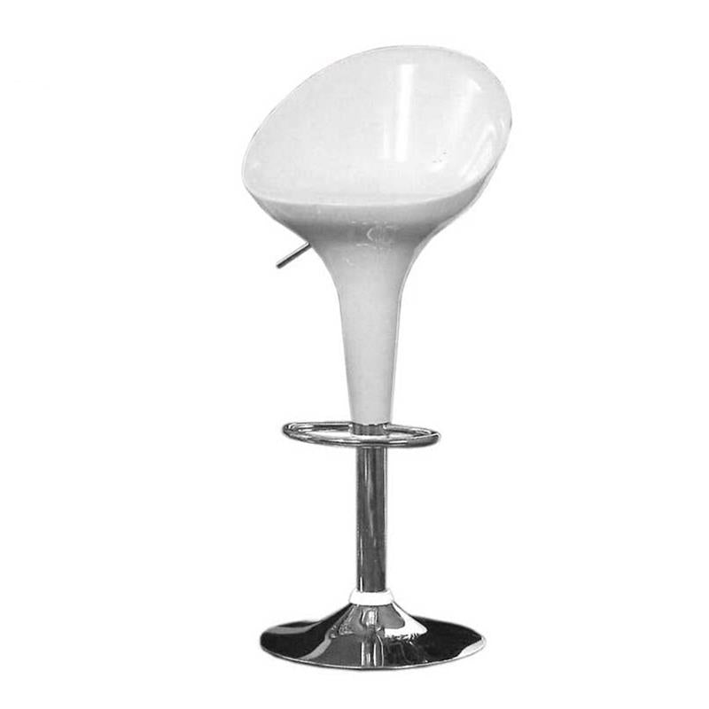 SGABELLO KIEV AD ALTEZZA REGOLABILE 81-102 CM IN COLORE BAINCO LUCIDO