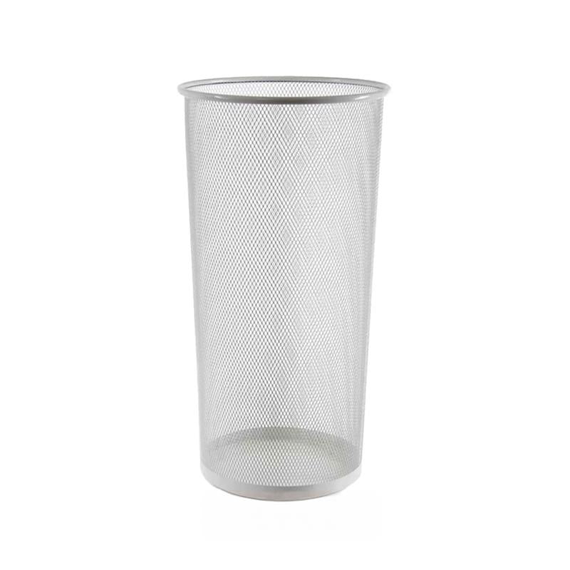 PORTA OMBRELLI IN METALLO TONDO 26X50 CM BIANCO