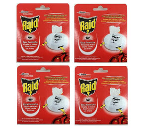 SET 4 CONFEZIONI RAID ESCA PER FORMICHE PRONTA ALL' USO