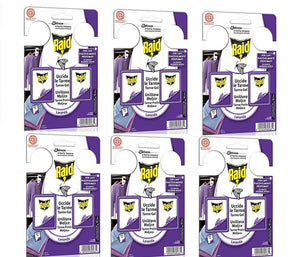 SET 12 RAID TARMICIDA GEL PROFUMATO LAVANDA IN 6 CONFEZIONI DA 2 PEZZI