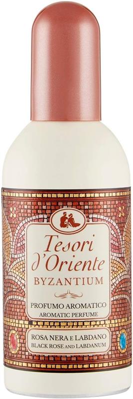 TESORI D'ORIENTE BYZANTINIUM  PROFUMO AROMATICO ROSA NERA E LABDANO 100 M