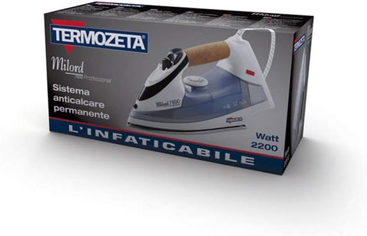 TERMOZETA FERRO DA STIRO MILORD 7800 PROFESSIONAL 2200 WATT