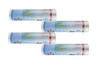 KIT SET 4 PZ MAURY'S SACCHETTI ALIMENTI FRIGO 300 PZ 28 X 42 CM EXTRA RESISTENTI