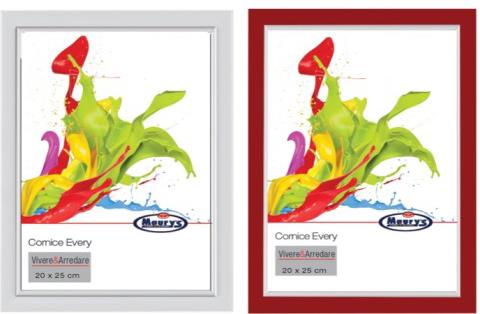 KIT SET 2 PZ MAURY'S CORNICE PORTAFOTO DA PARETE EVERY 20X25CM