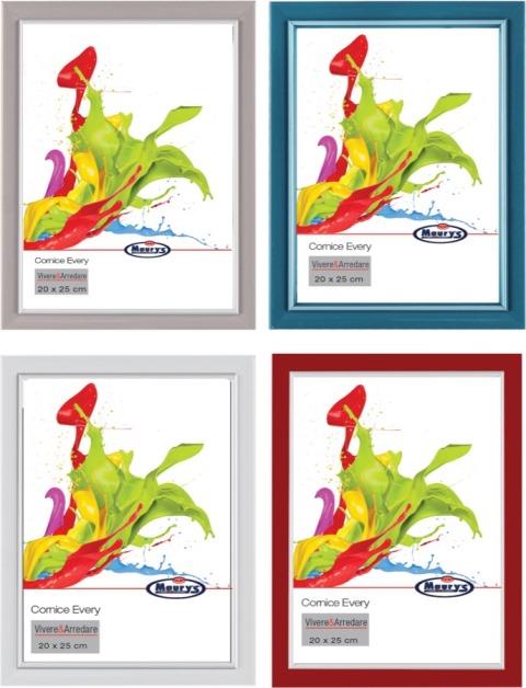KIT SET 2 PZ MAURY'S CORNICE PORTAFOTO DA PARETE EVERY 20X25CM