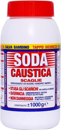 MARTEN SODA CAUSTICA A SCAGLIE PERCARBONATO DI SODIO 1 KG STASA SCARICHI SVERNICIA NON DANNEGGIA