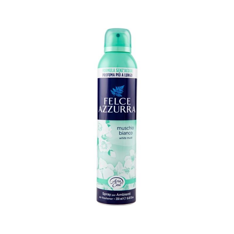 SET 6 FELCE AZZURRA ARIA DI CASA MUSCHIO BIANCO SPRAY 250ML