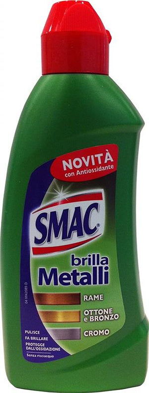 SET 12 CONFEZIONI DI SMAC BRILLA METALLI DETERGENTE CREMA 250 ML