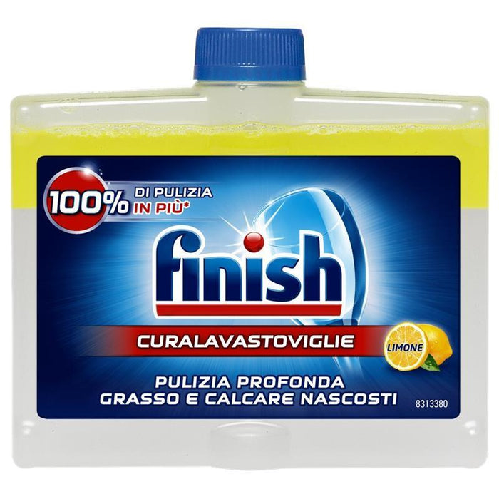 2 FINISH CURA LAVASTOVIGLIE IGIENIZZANTE LIMONE 250 ML
