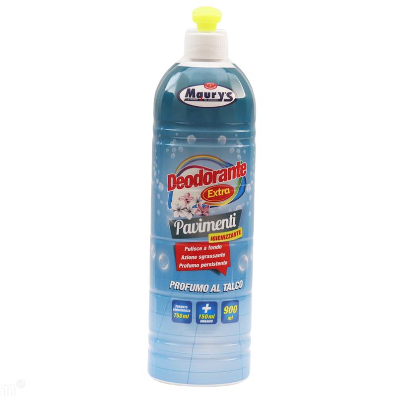 KIT SET 4 PZ MAURY'S DETERGENTE PAVIMENTI 900 ML TALCO