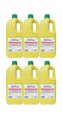 KIT SET 6 PZ MAURY'S AMMONIACA PROFUMATA 2 LT