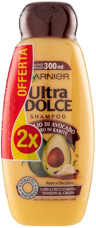 2 ULTRA DOLCE SHAMPOO CON AVOCADO E KARITE 300ML
