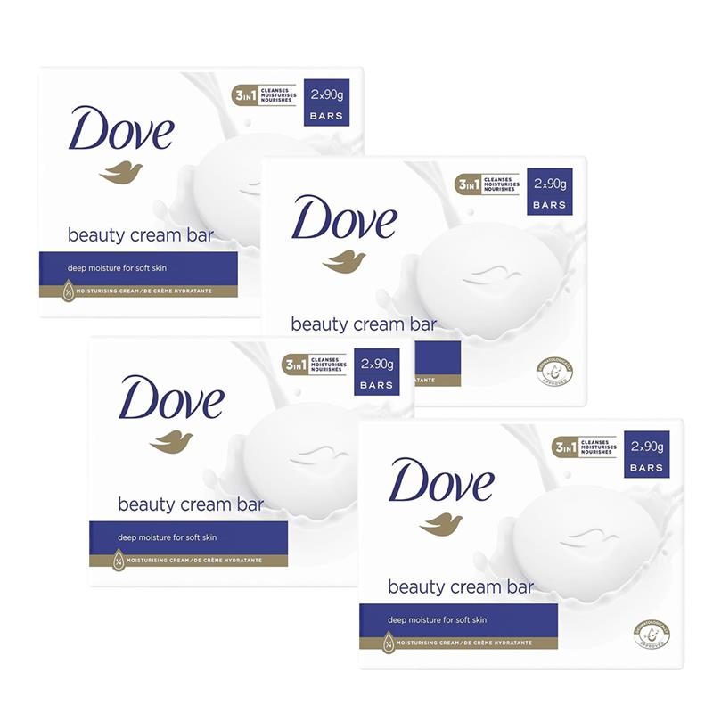 DOVE SAPONETTA SET 90 GR X 4 PZ ORIGINAL
