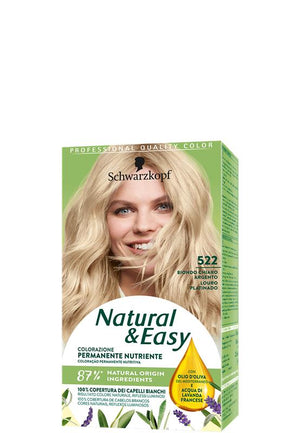 NATURAL & EASY TINTA PER CAPELLI 522 BIONDO CHIARO NATURALE