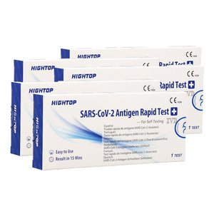 SET 5 TEST TAMPONE RAPIDO NASALE ANTIGENICO FARINGEO PER VIRUS CERTIFICATO CE