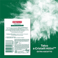 BOROTALCO DEODORANTE 3 STICK ORIGINALE NO ALCOOL E SALI DI ALLUMINIO TRIPLA PROTEZIONE ASCIUTTA  BOROTALCO 40 ML L'UNO