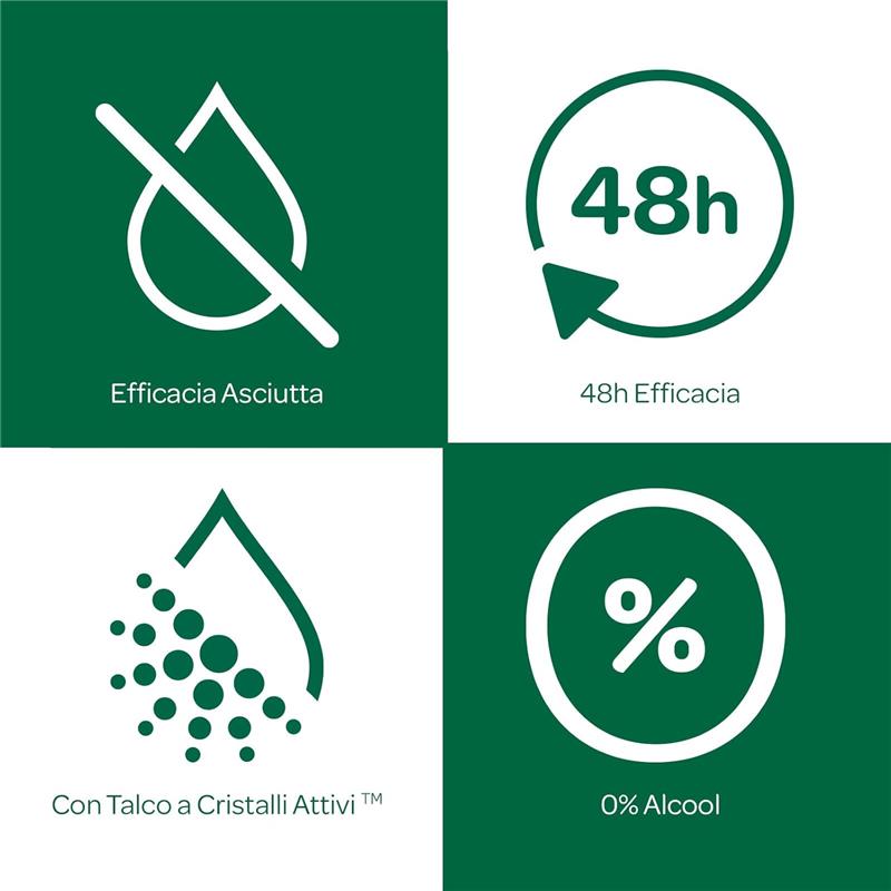 BOROTALCO DEODORANTE 3 STICK ORIGINALE NO ALCOOL E SALI DI ALLUMINIO TRIPLA PROTEZIONE ASCIUTTA  BOROTALCO 40 ML L'UNO