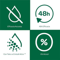 BOROTALCO DEODORANTE 3 STICK ORIGINALE NO ALCOOL E SALI DI ALLUMINIO TRIPLA PROTEZIONE ASCIUTTA  BOROTALCO 40 ML L'UNO