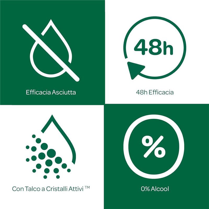 BOROTALCO DEODORANTE 3 STICK ORIGINALE NO ALCOOL E SALI DI ALLUMINIO TRIPLA PROTEZIONE ASCIUTTA  BOROTALCO 40 ML L'UNO