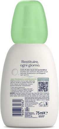 SET 4 NEUTRO ROBERTS DEODORANTE VAPO FRESCO VERDE TÉ VERDE E LIME 75 ML