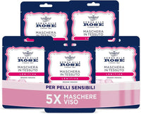 ACQUA ALLE ROSE MASCHERA IN TESSUTO LENITIVA 5 PZ