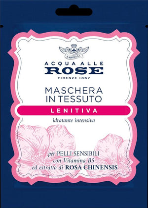 ACQUA ALLE ROSE MASCHERA IN TESSUTO LENITIVA 5 PZ