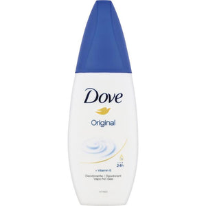 DOVE SET 6 PZ DEODORANTE  VAPO 75 ML ORIGINAL