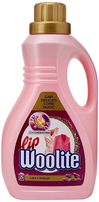 LIP WOOLITE SET 8 PZ LIQUIDO 25 LAVAGGI 1,5LT.CLASSICO SPECIFICO PER LANA E DELICATI