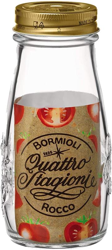 BORMIOLI QUATTRO STAGIONI BOTTIGLIA DA 400 ML CON 3 TAPPI 56 MM