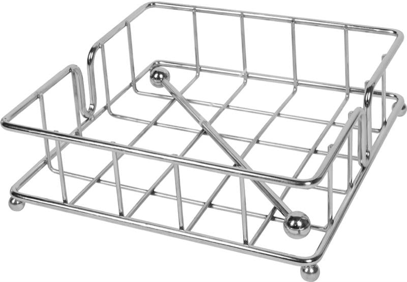 KIT SET 2 PZ MAURY'S SILVER PORTA TOVAGLIOLI IN ACCIAIO 18 X 6 CM