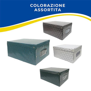 SET 6 MAURY'S SCATOLA PVC GOLF 50 X 39 X 24 CM ASSORTITA