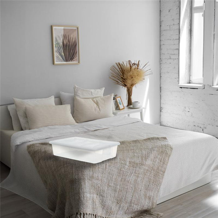 SET 3 PZ BOX CONTENITORE CON RUOTE DIMENSIONI 60X41X40CM E COPERCHIO AVIO