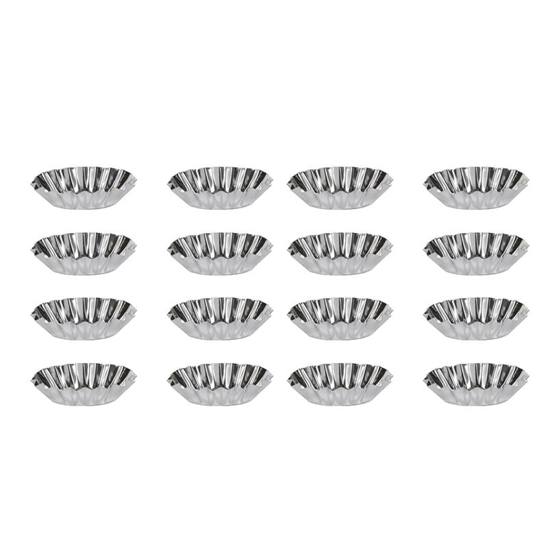 KIT SET 16 PZ MAURY'S FORMINE OVALI PER DOLCI IN SET DA 10 CM