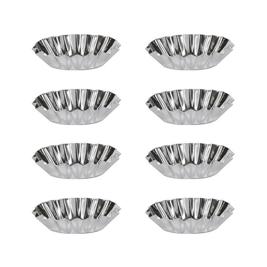 KIT SET 16 PZ MAURY'S FORMINE OVALI PER DOLCI IN SET DA 10 CM