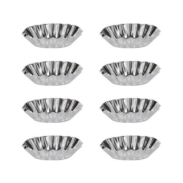 KIT SET 16 PZ MAURY'S FORMINE OVALI PER DOLCI IN SET DA 10 CM