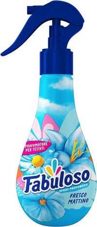 2 FABULOSO SPRAY PROFUMATORE PER TESSUTI FRESCO MATTINO IN FORMATO DA 250 ML