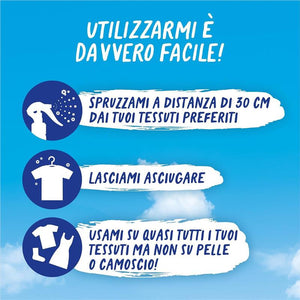 2 FABULOSO SPRAY PROFUMATORE PER TESSUTI FRESCO MATTINO IN FORMATO DA 250 ML