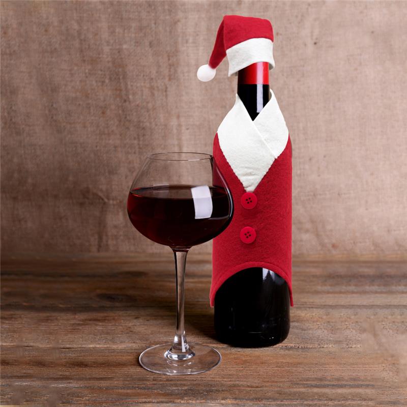 MAURY'S SET 10  PORTABOTTIGLIA CON VESTITO NATALIZIO