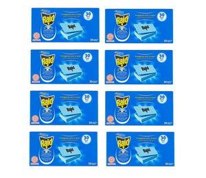 240 RAID PIASTRINE RICARICA PER 30 NOTTI LAMINATE IN CONFEZIONI DA 30