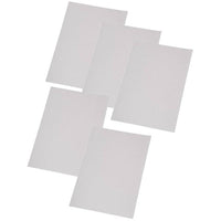 KIT SET 5 PZ MAURY'S 20 FOGLI PROTOCOLLO QUADRETTI 5MM PER SCUOLA E UFFICIO