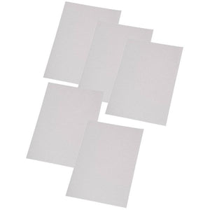 KIT SET 5 PZ MAURY'S 20 FOGLI PROTOCOLLO QUADRETTI 5MM PER SCUOLA E UFFICIO