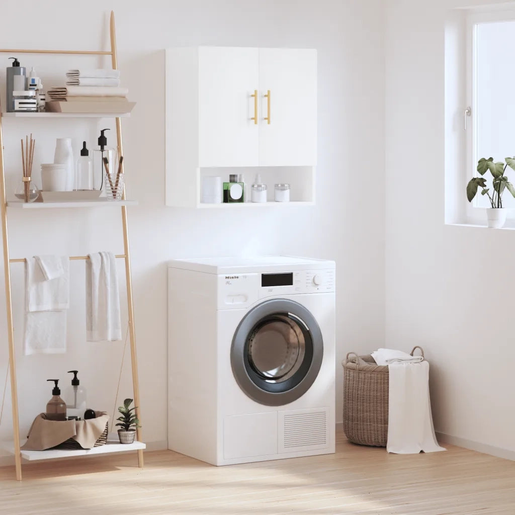 Armadietto a Muro Bianco 60x31x70 cm in Legno Multistratocod mxl 82065