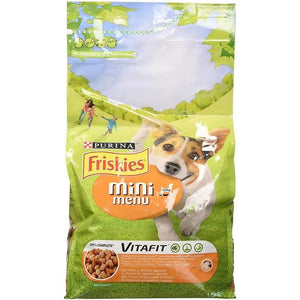 FRISKIES MINI CROCCHETTECANE POLLO TACCHINO E VERDURE 1,5 KG