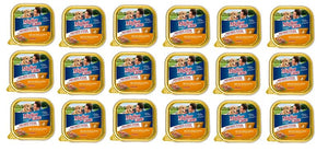 SET 18 CONFEZIONI MIGLIOR CANE PATE' CON VITELLO E CAROTE 300 GRAMMI